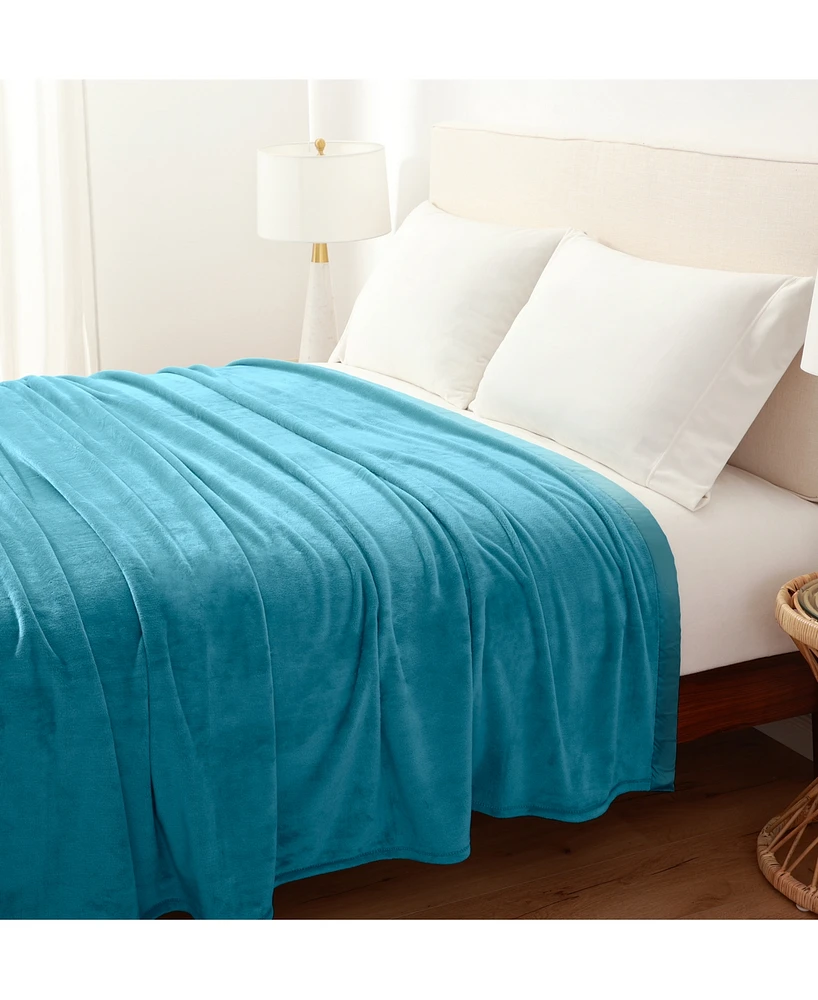 Berkshire Classic Velvety Plush Blanket, Full/Queen, Exclusively at Macy's