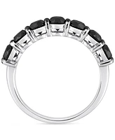 Black Diamond Anniversary Ring (1-/4 ct. t.w.) 10k White Gold
