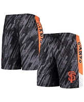 Men's Foco Black San Francisco Giants Static Shorts