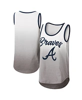 Women's G-iii 4Her by Carl Banks White Atlanta Braves Logo Opening Day Tank Top