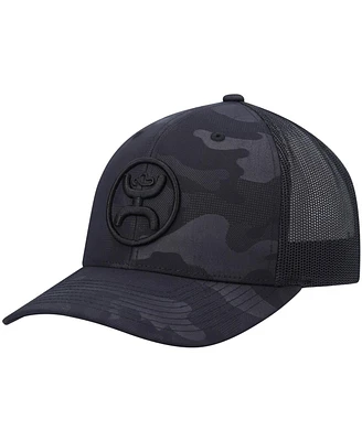 Men's Hooey Black O-Classic Trucker Snapback Hat