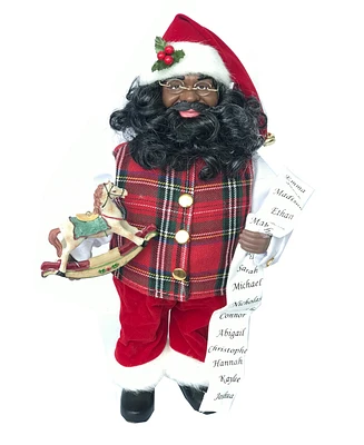 15" Santa with Horse