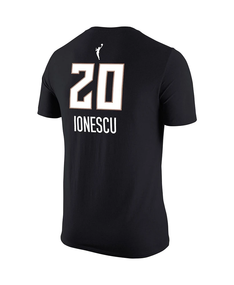 Men's Nike Sabrina Ionescu Black New York Liberty Explorer Edition Name and Number T-shirt