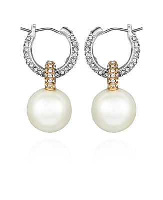Vince Camuto Pave Huggie Earrings