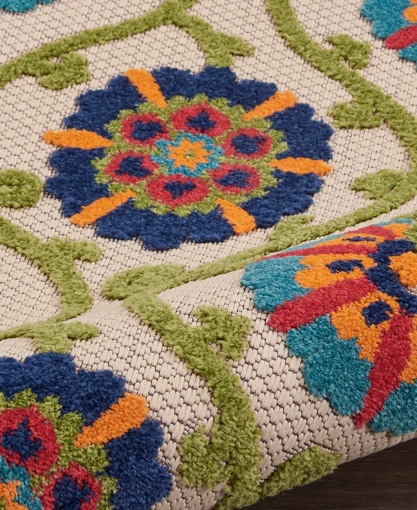 Nourison Home Aloha ALH19 2' x 6' Runner Rug