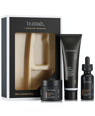 Buttah Skin 3-pc Skin Transforming Kit with CocoShea Revitalizing Cream