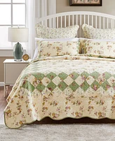Greenland Home Fashions Bliss 3-Pc. Quilt Set