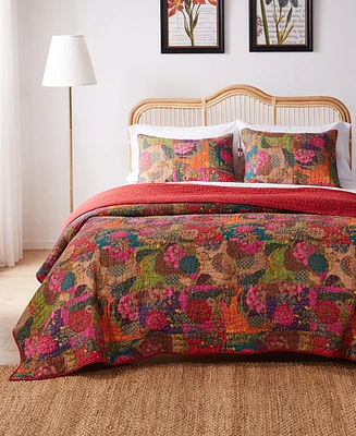 Greenland Home Fashions Jewel 3-Pc. Quilt Set