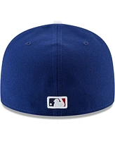 Men's New Era Royal Los Angeles Dodgers 60th Anniversary Authentic Collection On-Field 59FIFTY Fitted Hat