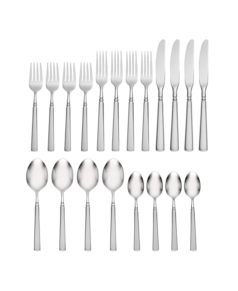 Satin Easton Fine Flatware Set, 20 Piece