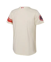 Toddler Boys and Girls Nike Cream Los Angeles Angels City Connect Replica Jersey