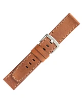 WITHit Brown Leather Band designed for Fitbit Versa, Versa 2 and Versa Lite