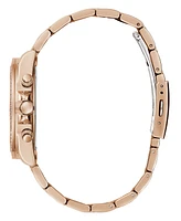 Guess Women's Quartz Rose Gold-Tone Stainless Steel Bracelet Watch 38mm
