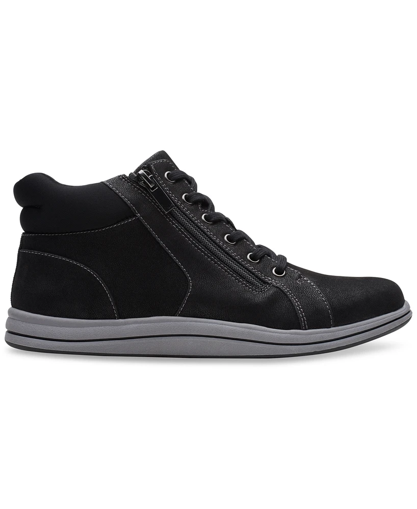 Clarks Women's Breeze Glide Lace-Up Zip Sneakers