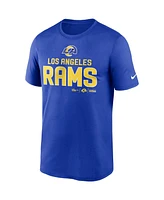 Men's Nike Royal Los Angeles Rams Legend Community Performance T-shirt