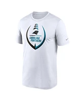 Men's Nike White Carolina Panthers Icon Legend Performance T-shirt