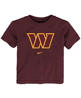 Preschool Boys and Girls Nike Burgundy Washington Commanders Team Logo T-shirt