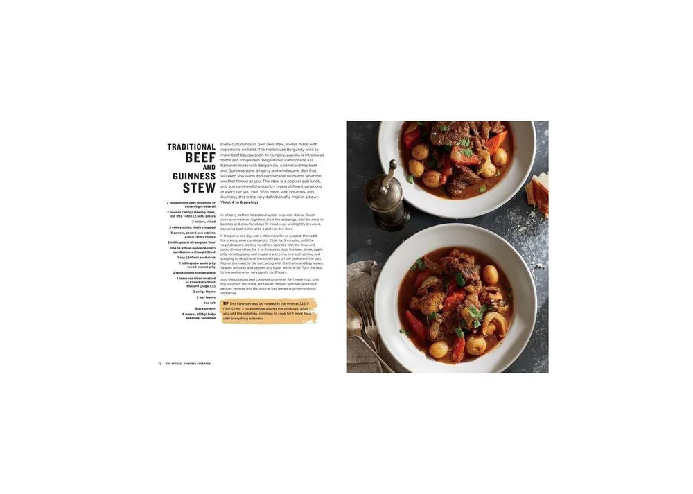 The official Guinness Cookbook: Over 70 Recipes for Cooking and Baking from Ireland's Famous Brewery by Caroline Hennessy