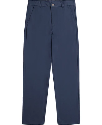 Nautica Big Boys Uniform Flat-Front Stretch Performance Pants