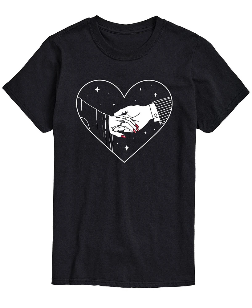 Airwaves Men's Monsters Holding Hands Classic Fit T-shirt