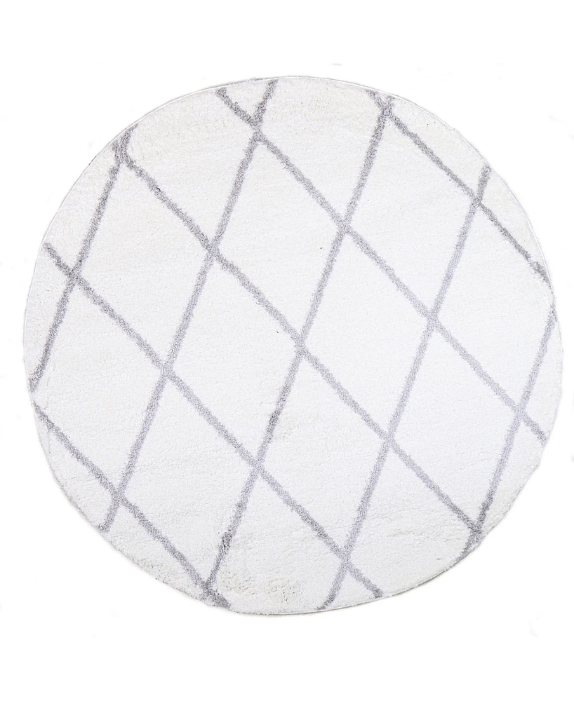 Bashian Zuela ZUL104 8' x 8' Round Area Rug