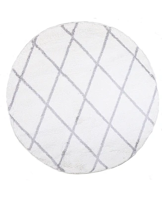 Bashian Zuela ZUL104 8' x 8' Round Area Rug