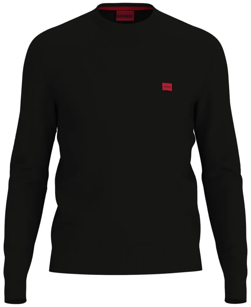 Hugo by Boss Men's San Cassius Logo Sweater, Created for Macy's