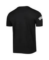 Men's Pro Standard Black Brooklyn Nets Mash Up Capsule T-shirt