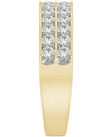 Diamond Two-Row Band (1/2 ct. t.w.) 14k White Gold