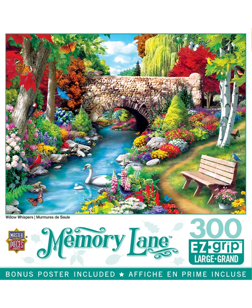 MasterPieces Memory Lane - Willow Whispers 300 Piece Ez Grip Puzzle