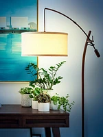 Brightech Grayson 84" Led Arc Floor Lamp with Adjustable Arm
