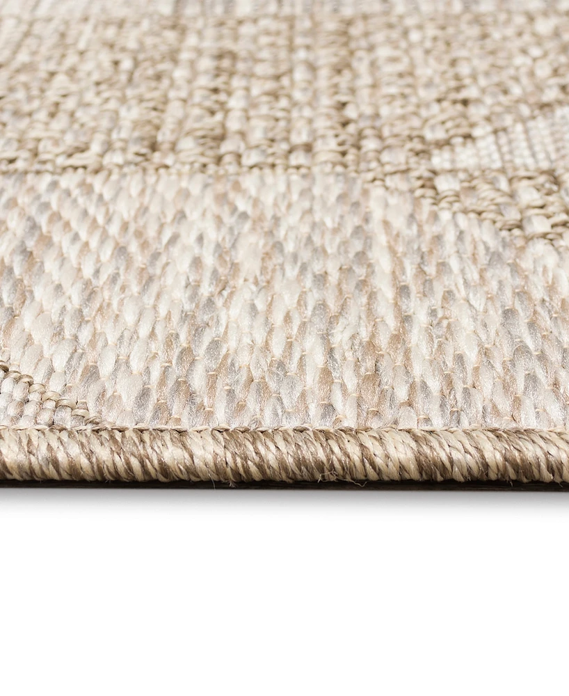 Liora Manne' Orly Angles 6'6" x 9'3" Outdoor Area Rug
