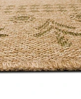 Liora Manne Sahara Block Print Border Area Rug