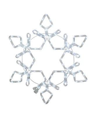 Northlight Led Rope Light Snowflake Christmas Decoration, 24"