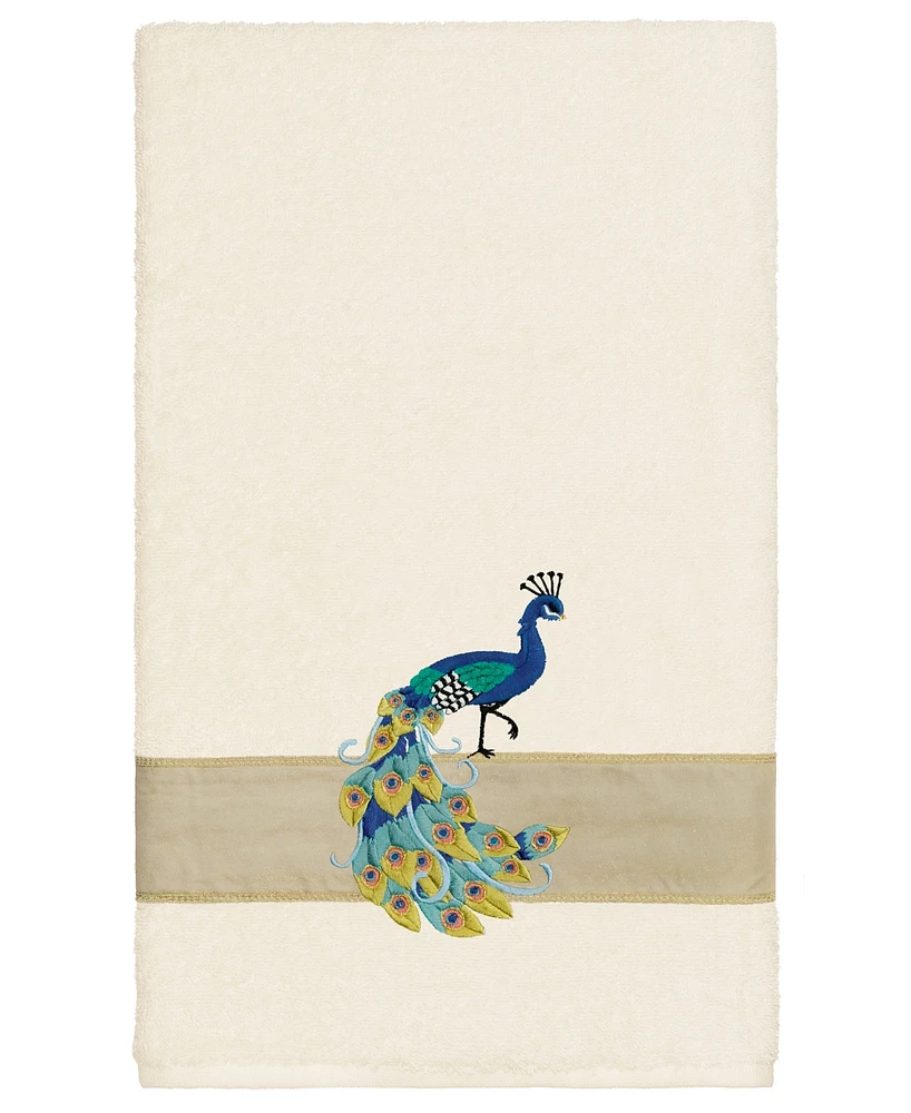 Linum Home Turkish Cotton Penelope Embellished -Pc. Bath Towel Set