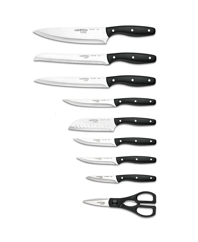 Hampton Forge 15 Piece Rochester Block Cutlery Set