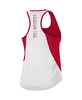Women's Colosseum Crimson Alabama Crimson Tide Sachs 2-Hit Scoop Neck Racerback Tank Top
