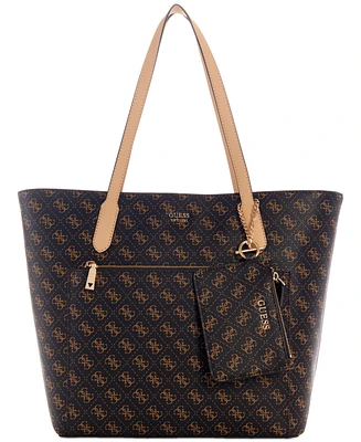 Guess Rylan Monogram Top Zip Tote, Created for Macy's