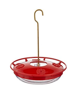 Aspects HummZinger HighView Hanging Hummingbird Feeder, 12 oz - Red