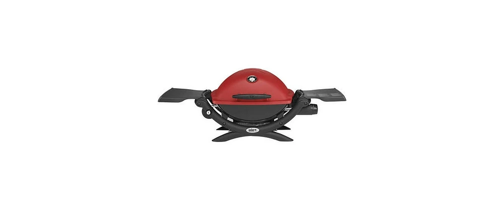 Weber Q 1200 Liquid Propane Gas Grill (Red)