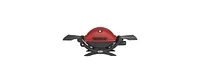 Weber Q 1200 Liquid Propane Gas Grill (Red)