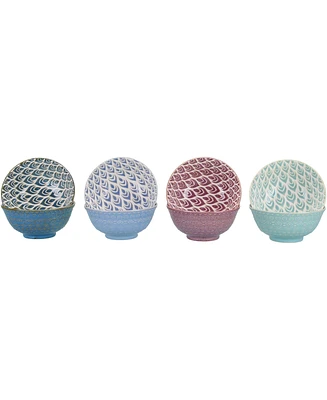Bia Cordon Bleu Set of 8 Ooh La La Terrin Bowls, 24 oz