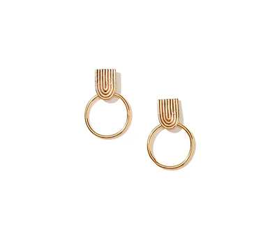 Nectar Nectar New York Round Dangle Earrings
