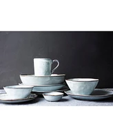 Dutch Rose Amsterdam Stoneware Bowls, Set of 4