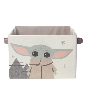 Lambs & Ivy Star Wars Grogu/Baby Yoda Foldable/Collapsible Storage Bin/Basket