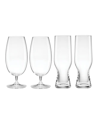 Lenox Tuscany Classics Assorted Beer Glass Set, 4 Piece
