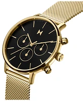 Mvmt Men's Legacy Quartz Mesh Gold-tone Watch 42mm