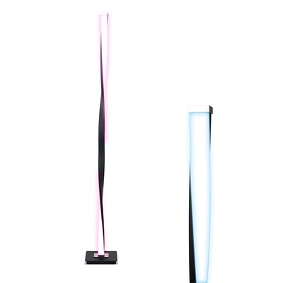 Brightech Helix 48" Color Changing Led Column Floor Lamp