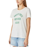 Lucky Brand Women's Graphic-Print Short-Sleeve T-Shirt