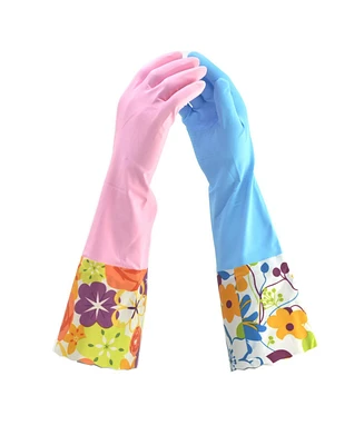 G & F Products Latex Free Household Gloves, 2 Pairs